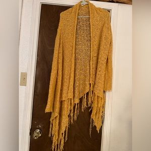 Fringe cardigan